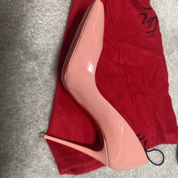 Christian Louboutin Pigagge Follies 100 Patent P292 Guimauve - Picture 14 of 16